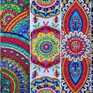 3 pc Bookmarks art kit